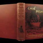 1890 AUTHOR’S INSCRIPTION Emin Pasha African Exploration Sudan Rebellion Stanley