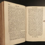 1733 1ed Philosophy of Gottfried LEIBNIZ & Christian Wolff Israel Gottlieb Canz