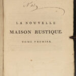 1798 Rustic House FARMING Agriculture Economics Medicine Honey Bees Gardens 3v