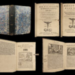 1611 Diogenes Laertius 116 WOODCUTS Greek Philosophy Aristotle Plato Socrates
