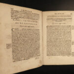 1647 Life of Pope Pius V Catholic Battle of Lepanto Ottoman Empire TURKS Catena