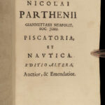 1686 FISHING Giannettasio Piscatoria & Nautica Boating SEA Creatures FISH Angler