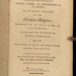 1795 AMERICAN 1ed Perkins 24 Discourses on the Gospel Bible Baptism Miracles