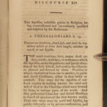 1795 AMERICAN 1ed Perkins 24 Discourses on the Gospel Bible Baptism Miracles