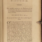 1795 AMERICAN 1ed Perkins 24 Discourses on the Gospel Bible Baptism Miracles