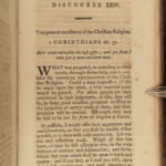 1795 AMERICAN 1ed Perkins 24 Discourses on the Gospel Bible Baptism Miracles