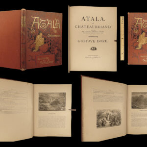 1887 Atala Chateaubriand Gustave Doré Romance Tragedy Natchez Indians Chactas