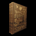 1887 HUGE 1st ed EGYPT Illustrated ENORMOUS Egyptian ART Egyptology 2v Ebers