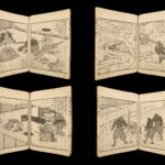 1854 Japanese Samurai 47 Ronin Chushingura Illustrated 10v SET Sadahide ART