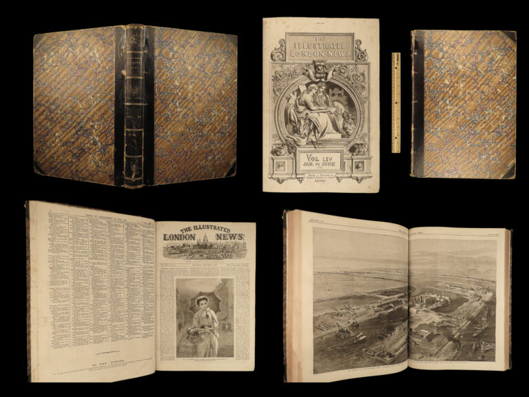 Image of 1869 HUGE Illustrated London News Ulysses Grant President Suez Canal Electricity
