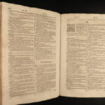 1664 HUGE FOLIO Onomastics Dictionary Languages Medicine Vellum Encyclopedia