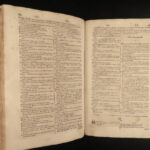 1664 HUGE FOLIO Onomastics Dictionary Languages Medicine Vellum Encyclopedia