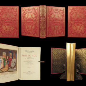1871 EXQUISITE Lacroix Illustrated Middle Ages Costumes Knights Jesters Bizarre