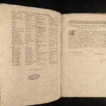 1664 HUGE FOLIO Onomastics Dictionary Languages Medicine Vellum Encyclopedia