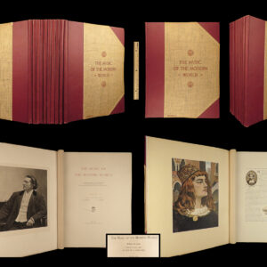 1895 ENORMOUS 1ed Classical MUSIC Handel Haydn MOZART Beethoven Seidl ART 10v