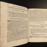 1687 1ed Antonio Chagas Letters MYSTICISM Franciscan Monk Portuguese Lisbon