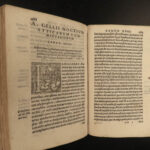 1556 Greek Attic Nights Noctes Atticae ROME Philosophy Aulus Gellius GREECE