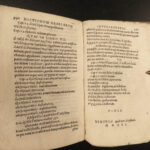 1556 Greek Attic Nights Noctes Atticae ROME Philosophy Aulus Gellius GREECE