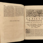 1729 FOLIO San Lorenzo Basilica in Damaso ROME Cathedral 1527 Sack of Rome Bovio