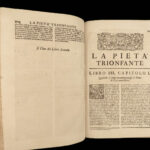 1729 FOLIO San Lorenzo Basilica in Damaso ROME Cathedral 1527 Sack of Rome Bovio