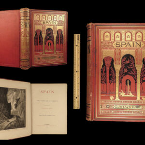 1881 Gustave Doré Art SPAIN D’Avillier Spanish Architecture Romance Travel Folio