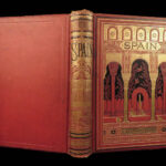 1881 Gustave Doré Art SPAIN D’Avillier Spanish Architecture Romance Travel Folio