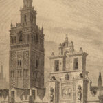 1881 Gustave Doré Art SPAIN D’Avillier Spanish Architecture Romance Travel Folio
