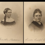 1882 Ladies of White House Illustrated First Lady Portraits President Lincoln