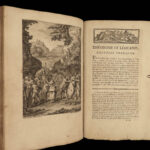 1778 Spanish Cervantes Exemplary Novels Villebrune Illustrated 2v SET Quixote