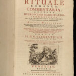 1763 EXORCISM Demon Possession Roman Ritual Catholic Church Occult Baruffaldi