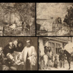 1875 ART 1ed Flemish & French Pictures Paintings Rembrandt Greuze Meissonier