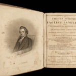 1858 Noah Webster American Dictionary of the English Language Merriam Goodrich