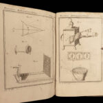 1750 Mathematics & Physics Ozanam Recreations Magic Navigation Optics Science 4v