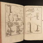 1750 Mathematics & Physics Ozanam Recreations Magic Navigation Optics Science 4v