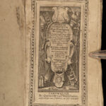 1634 BIBLE ART Zachmoorter Catholic Church Dutch Reformation Flanders Antwerp