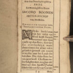 1634 BIBLE ART Zachmoorter Catholic Church Dutch Reformation Flanders Antwerp