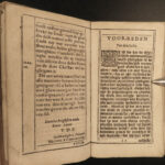1634 BIBLE ART Zachmoorter Catholic Church Dutch Reformation Flanders Antwerp