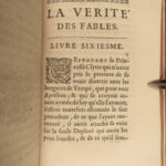 1661 FABLES Jean Desmarets 1st ed Greek Gods Mythology Poetry 2v French History