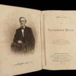 1868 Confederate Jefferson Davis CSA War SECRETS Slavery Gettysburg Vicksburg