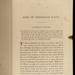 1868 Confederate Jefferson Davis CSA War SECRETS Slavery Gettysburg Vicksburg