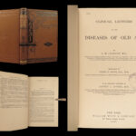 1881 1ed Charcot Lectures Diseases Old Age Geriatric Medicine Pathology Surgery