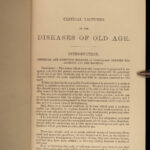 1881 1ed Charcot Lectures Diseases Old Age Geriatric Medicine Pathology Surgery