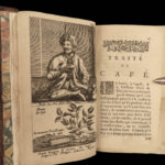 1693 Coffee Tea & Chocolate Apothecary Medicine Native American China Dufour