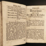 1756 German BIBLE ART Devotional Weidner Illustrated Life Jesus Glaubiger Kinder