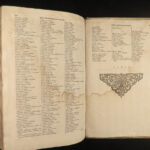 1685 Vossius Etymologicum Latin Language Etymology Dictionary Vellum FOLIO
