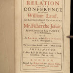 1668 William LAUD Canterbury & John Percy Jesuit Protestant Calvinism Martyr