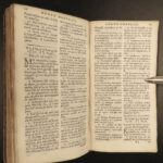 1665 Puritan GREEK Bible & Common Prayer & Psalms of David John Field Cambridge