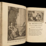 1769 La Henriade Voltaire ART French Henry IV Siege of Paris Marmontel Lisbon 2v