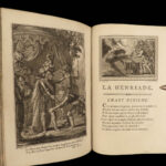 1769 La Henriade Voltaire ART French Henry IV Siege of Paris Marmontel Lisbon 2v