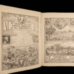 1937 Encyclopedia of TEXAS Pioneers Mexico Illustrated Portraits HUGE SET 2v